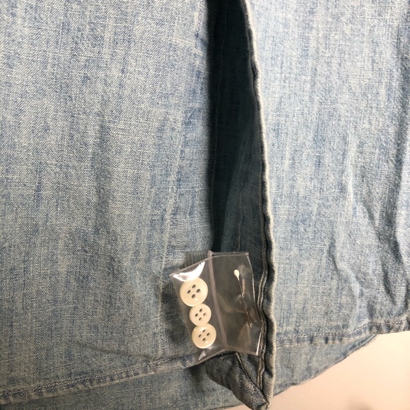 NWT Ralph Lauren Chambray Button Down Men’s - Picture 7 of 8